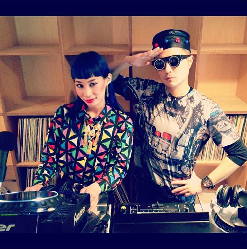 Verbal wearing KTZ Sunglasses